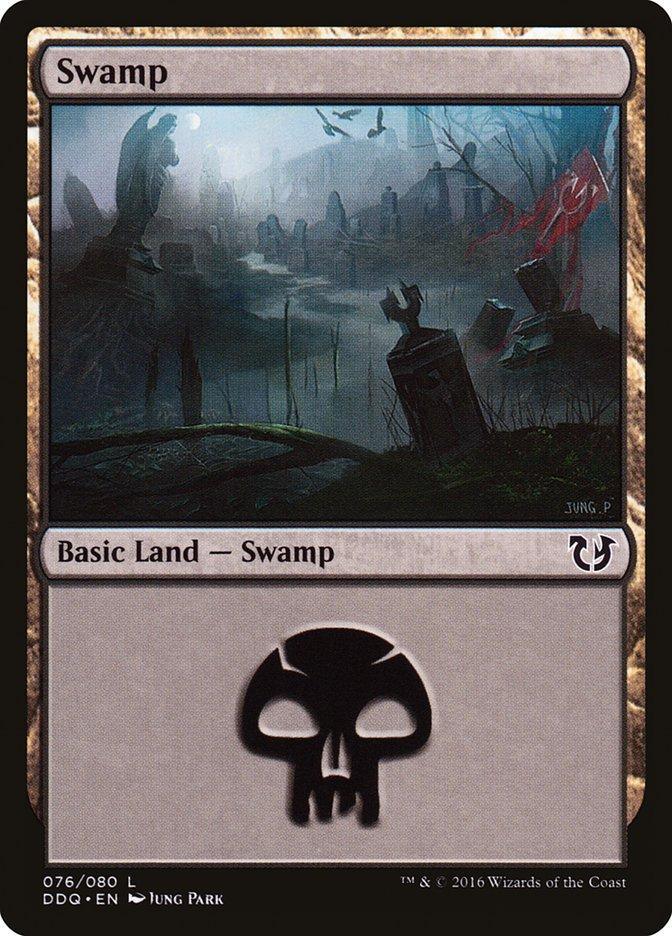 Magic: The Gathering MTG Single Swamp (76) [Duel Decks: Blessed vs. Cursed]