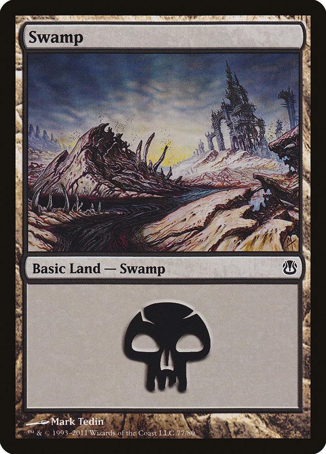 Magic: The Gathering MTG Single Swamp (77) [Duel Decks: Ajani vs. Nicol Bolas]