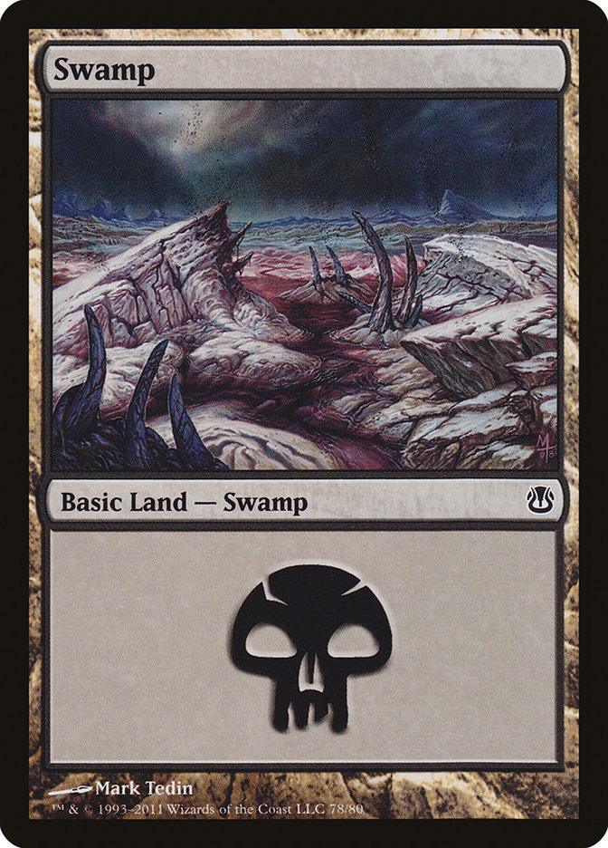 Magic: The Gathering MTG Single Swamp (78) [Duel Decks: Ajani vs. Nicol Bolas]