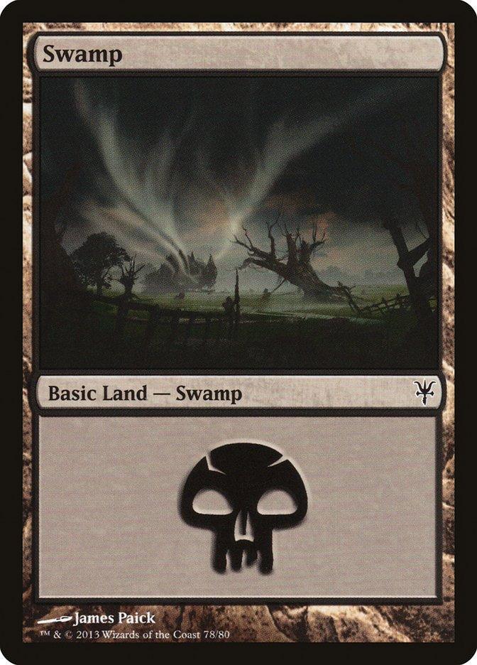 Magic: The Gathering MTG Single Swamp (78) [Duel Decks: Sorin vs. Tibalt]