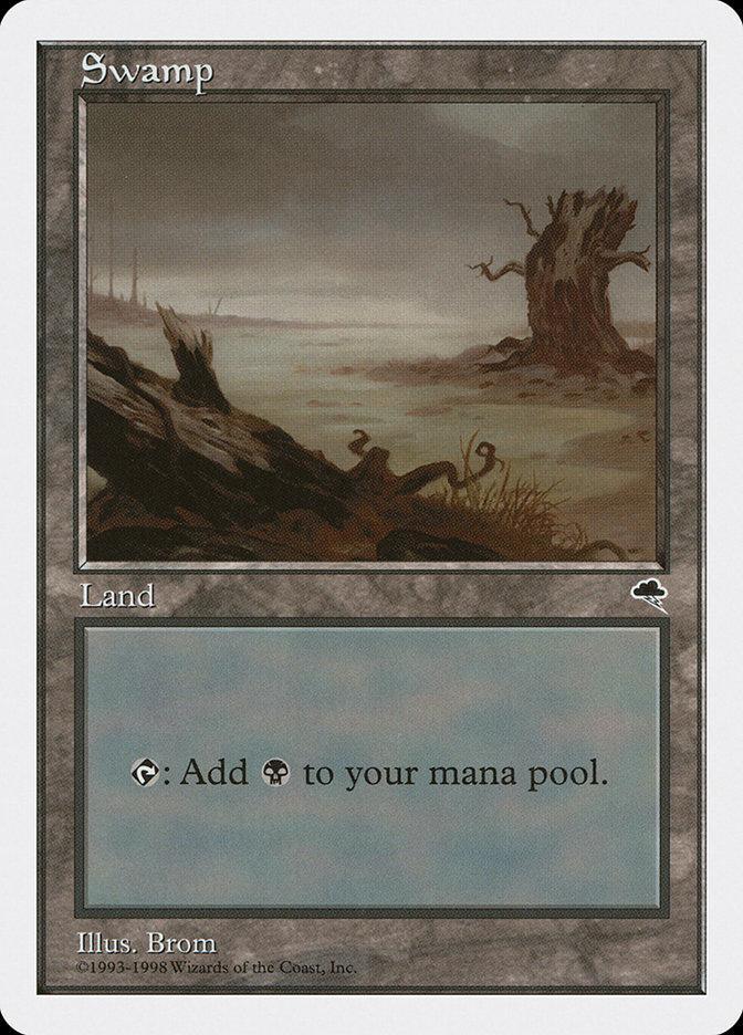 Magic: The Gathering MTG Single Swamp (81) [Anthologies]