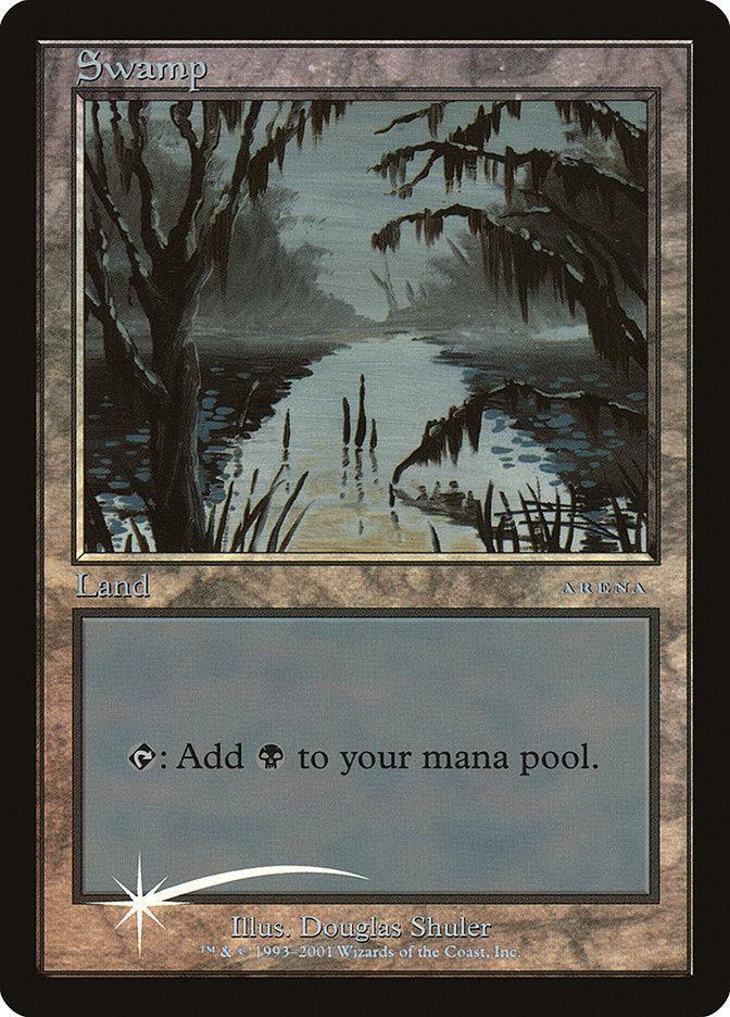 Magic: The Gathering MTG Single Swamp (9) [Arena League 2001]