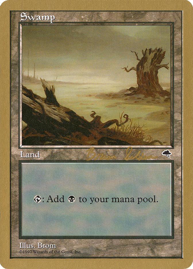 Magic: The Gathering MTG Single Swamp (bs340) [World Championship Decks 1998]