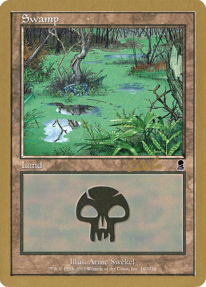 Magic: The Gathering MTG Single Swamp (cr340) [World Championship Decks 2002]