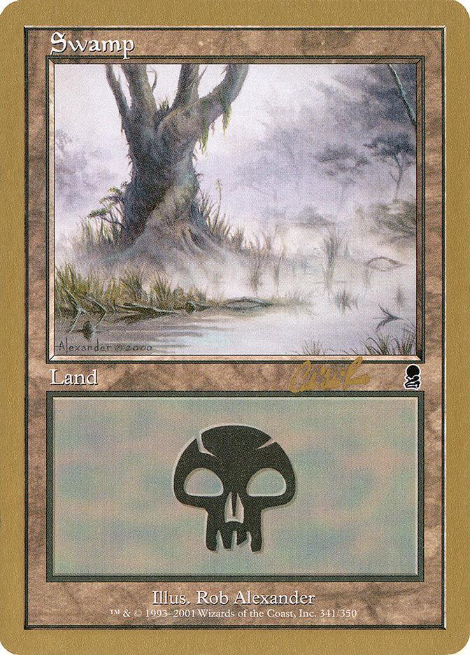 Magic: The Gathering MTG Single Swamp (cr341) [World Championship Decks 2002]