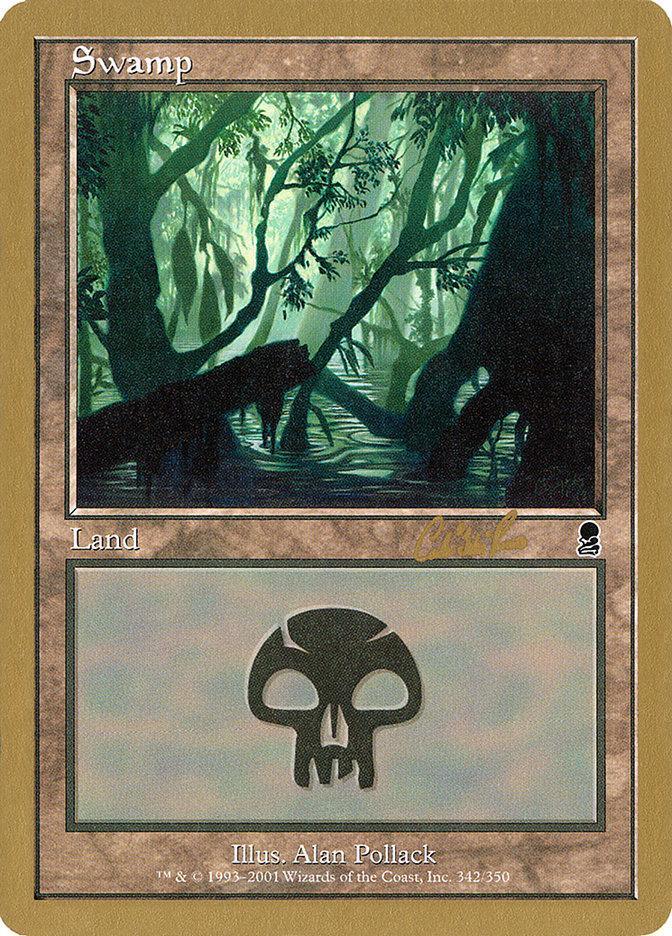 Magic: The Gathering MTG Single Swamp (cr342) [World Championship Decks 2002]