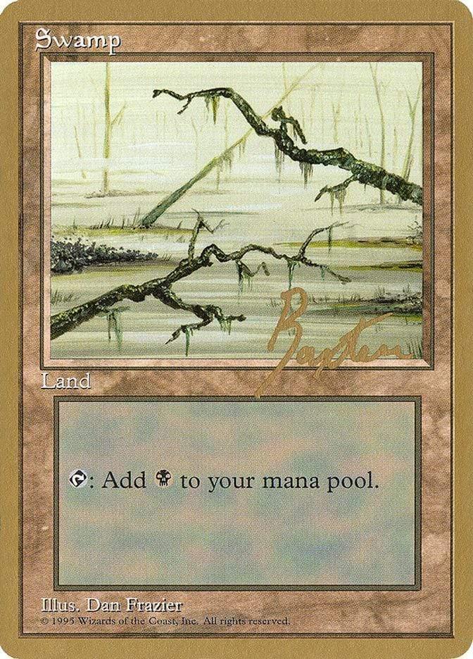 Magic: The Gathering MTG Single Swamp (gb371) (George Baxter) [Pro Tour Collector Set]