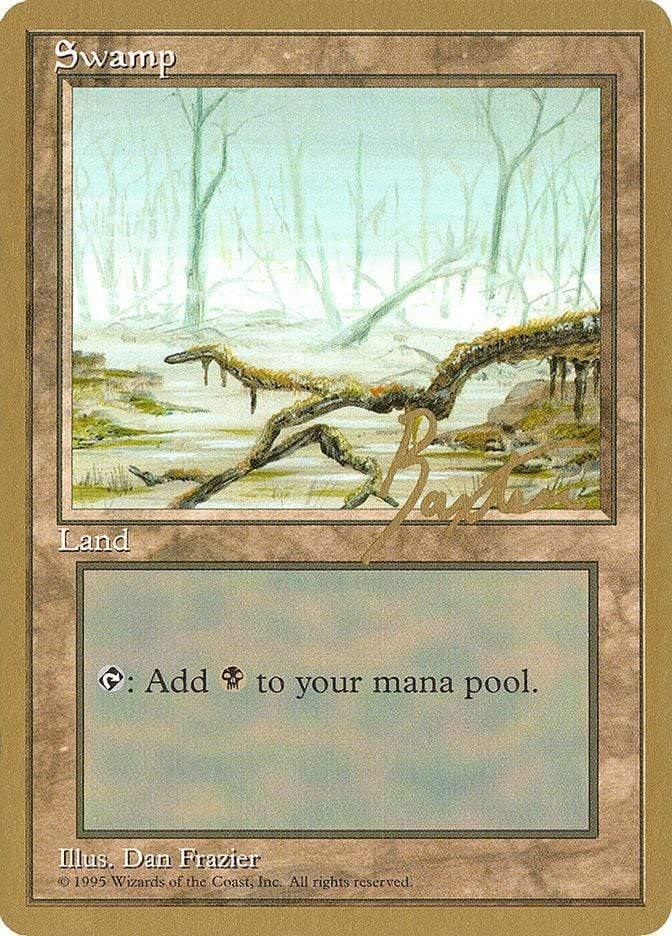 Magic: The Gathering MTG Single Swamp (gb372) (George Baxter) [Pro Tour Collector Set]