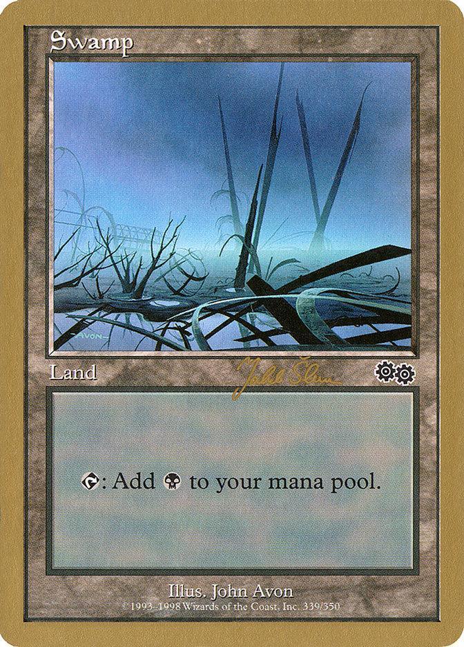 Magic: The Gathering MTG Single Swamp (js339) [World Championship Decks 1999]