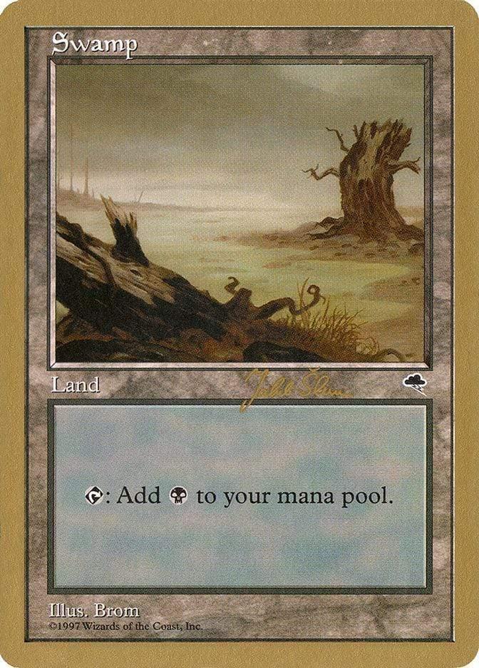 Magic: The Gathering MTG Single Swamp (js340a) [World Championship Decks 1999]