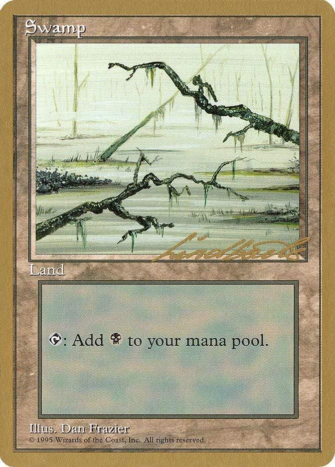 Magic: The Gathering MTG Single Swamp (ll371) (Leon Lindback) [Pro Tour Collector Set]