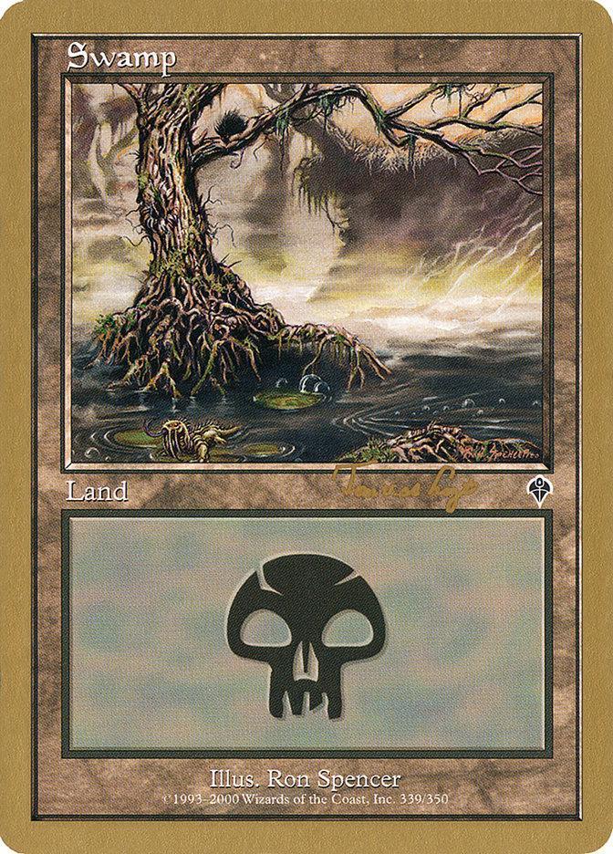 Magic: The Gathering MTG Single Swamp (tvdl339) [World Championship Decks 2001]