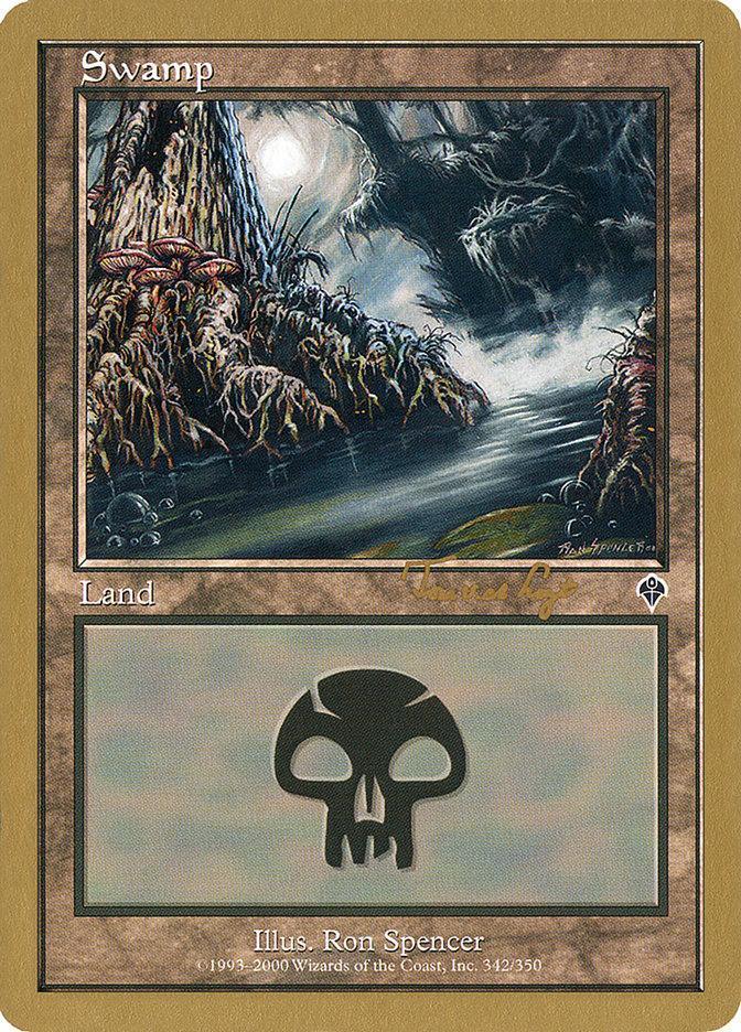 Magic: The Gathering MTG Single Swamp (tvdl342) [World Championship Decks 2001]