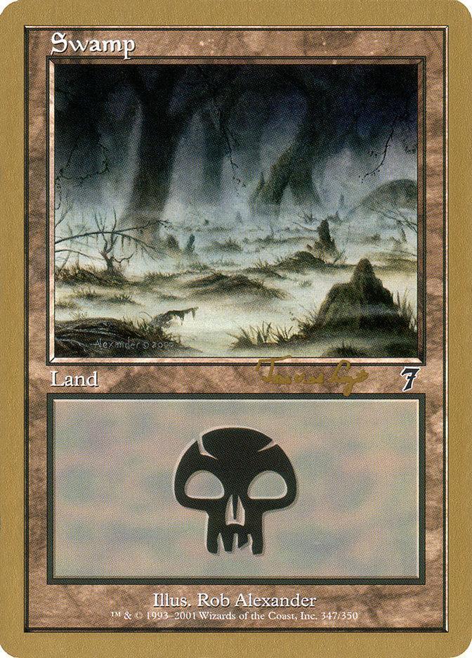 Magic: The Gathering MTG Single Swamp (tvdl347) [World Championship Decks 2001]