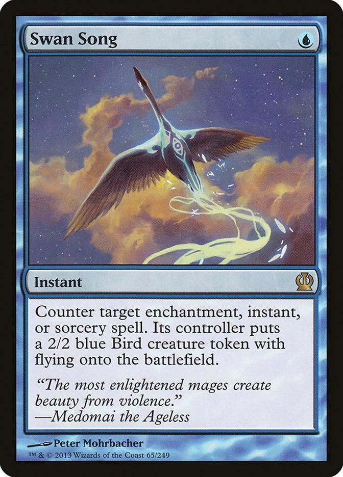 Magic: The Gathering MTG Single Swan Song [Theros]