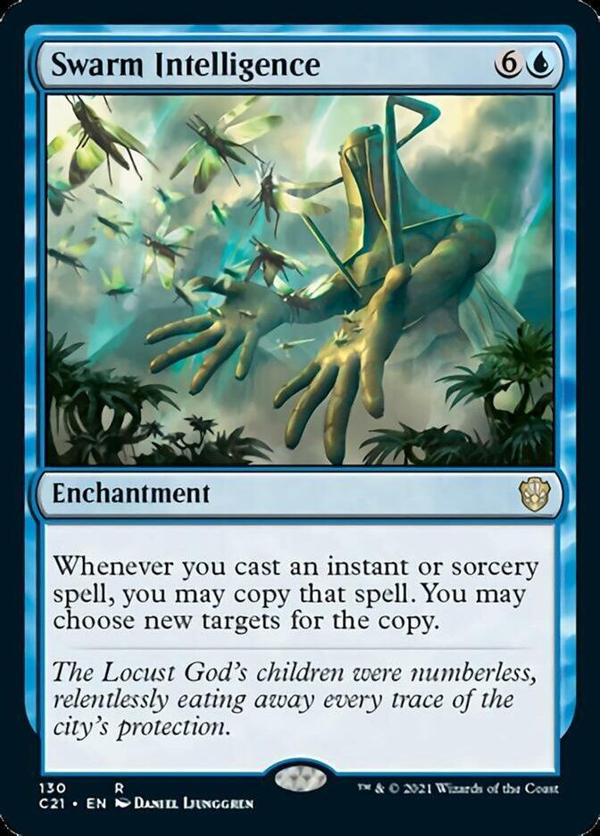 Magic: The Gathering MTG Single Swarm Intelligence [Commander 2021]
