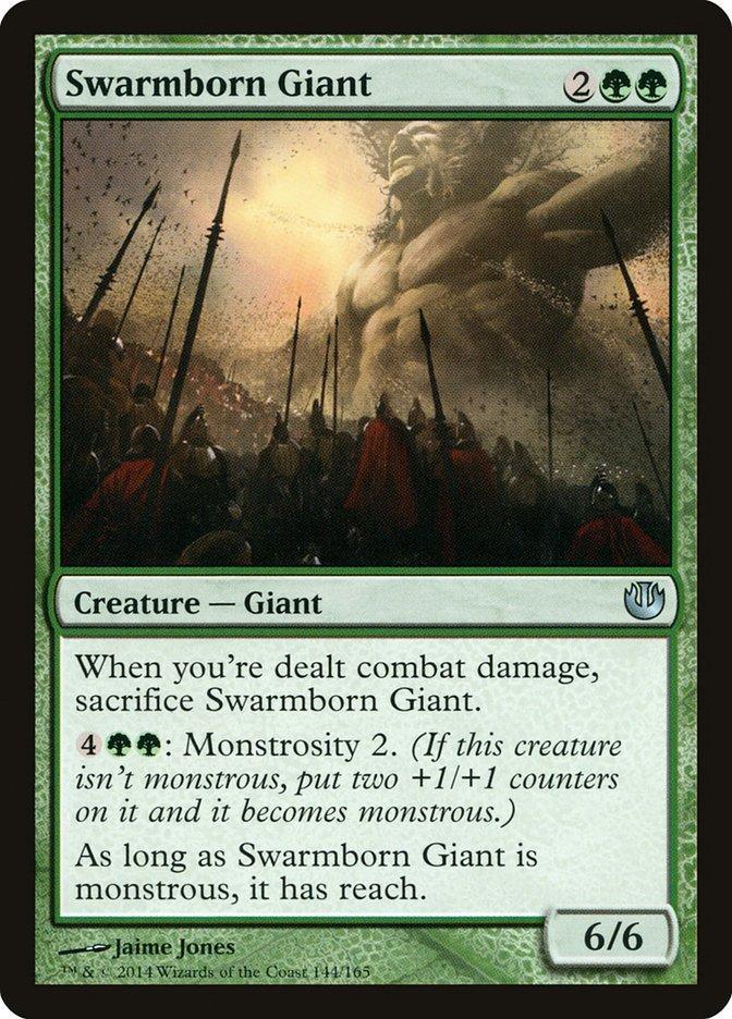 Magic: The Gathering MTG Single Swarmborn Giant [Journey into Nyx]