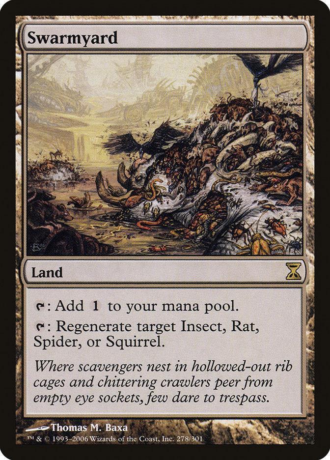 Magic: The Gathering MTG Single Swarmyard [Time Spiral]