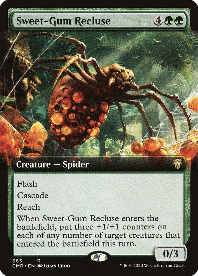 Magic: The Gathering MTG Single Sweet-Gum Recluse (Extended) [Commander Legends Extended]