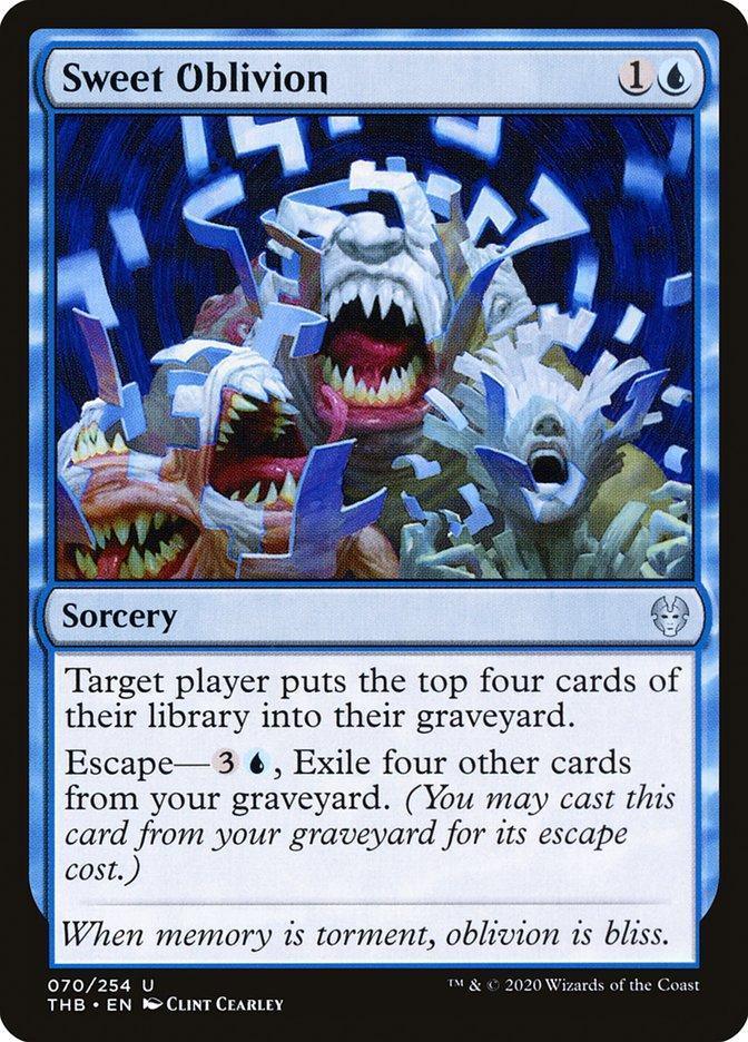 Magic: The Gathering MTG Single Sweet Oblivion [Theros Beyond Death]