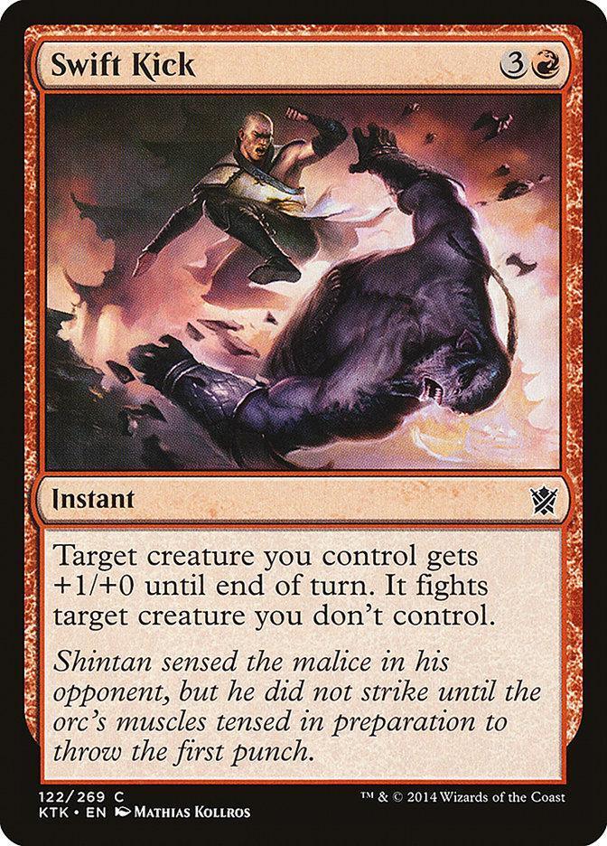 Magic: The Gathering MTG Single Swift Kick [Khans of Tarkir]