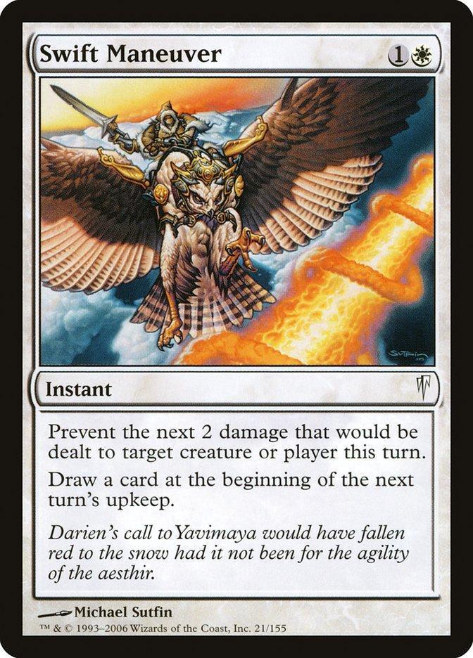 Magic: The Gathering MTG Single Swift Maneuver [Coldsnap]
