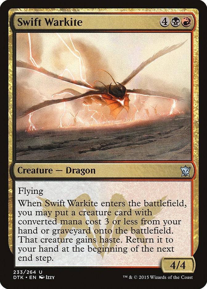 Magic: The Gathering MTG Single Swift Warkite [Dragons of Tarkir]