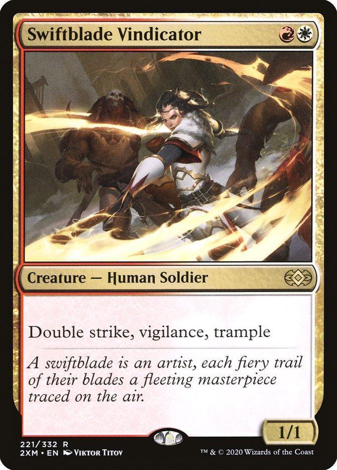 Magic: The Gathering MTG Single Swiftblade Vindicator [Double Masters]