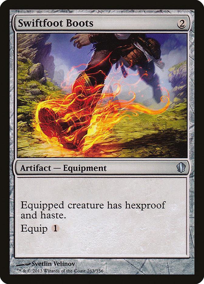 Magic: The Gathering MTG Single Swiftfoot Boots [Commander 2013]