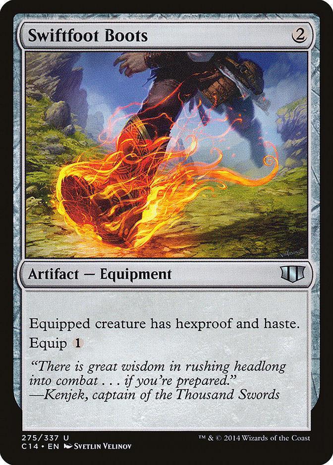 Magic: The Gathering MTG Single Swiftfoot Boots [Commander 2014]