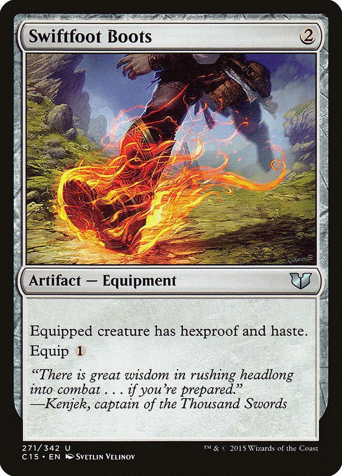 Magic: The Gathering MTG Single Swiftfoot Boots [Commander 2015]