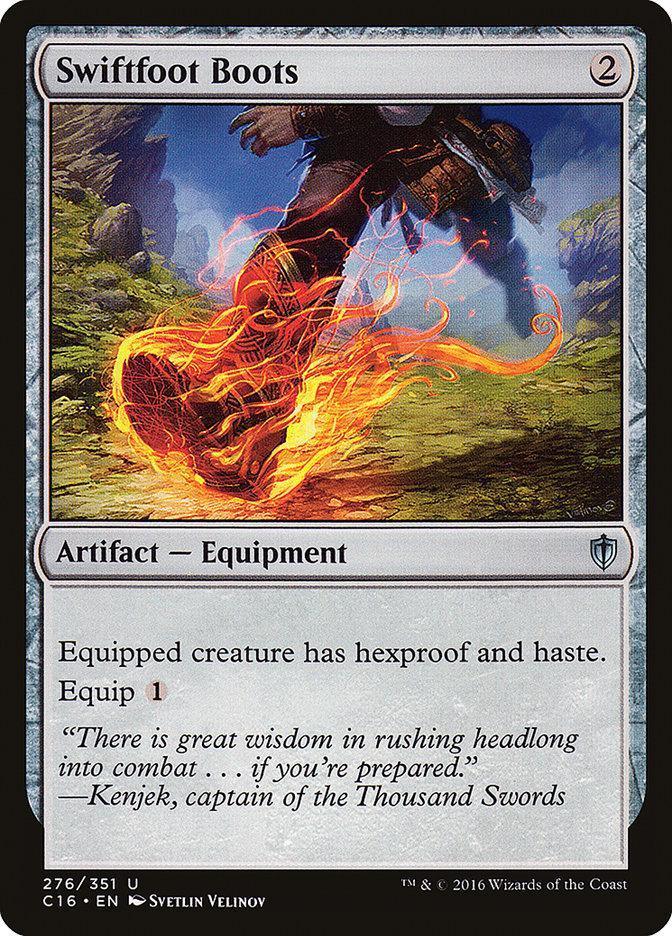 Magic: The Gathering MTG Single Swiftfoot Boots [Commander 2016]