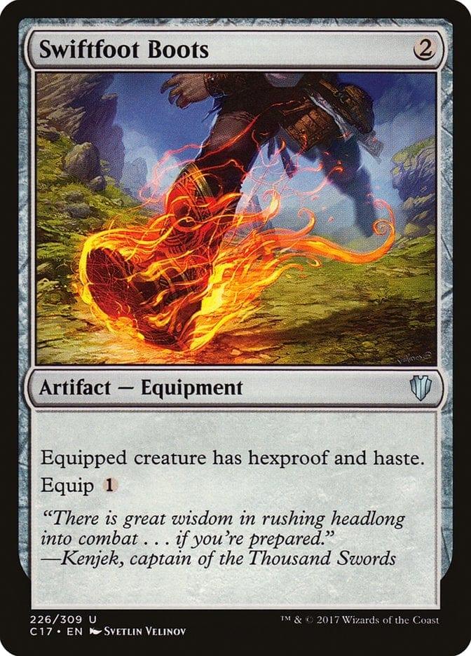 Magic: The Gathering MTG Single Swiftfoot Boots [Commander 2017]