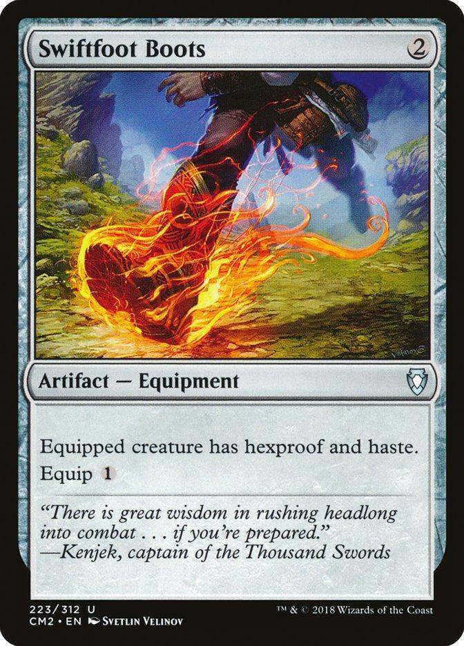 Magic: The Gathering MTG Single Swiftfoot Boots [Commander Anthology Volume II]