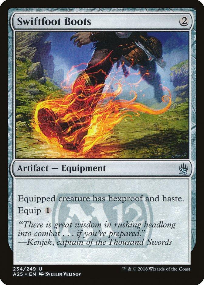 Magic: The Gathering MTG Single Swiftfoot Boots [Masters 25]