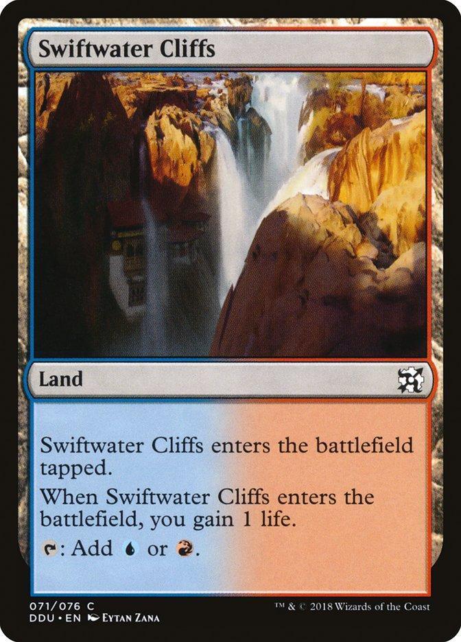 Magic: The Gathering MTG Single Swiftwater Cliffs [Duel Decks: Elves vs. Inventors]