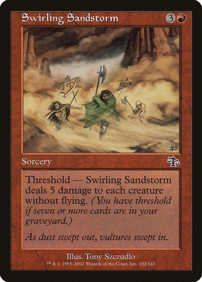 Magic: The Gathering MTG Single Swirling Sandstorm [Judgment]