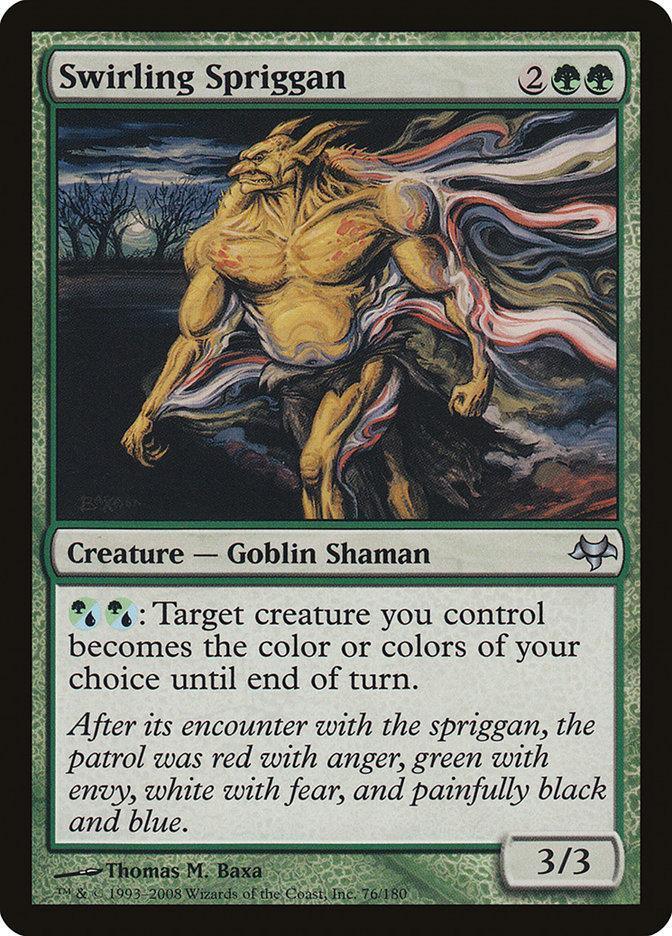 Magic: The Gathering MTG Single Swirling Spriggan [Eventide]