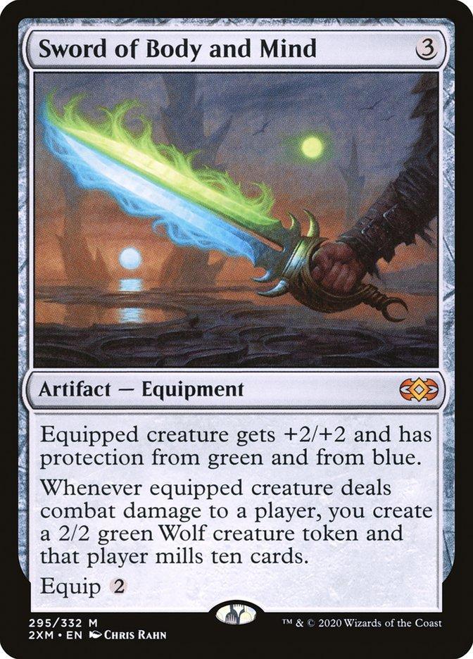 Magic: The Gathering MTG Single Sword of Body and Mind [Double Masters]