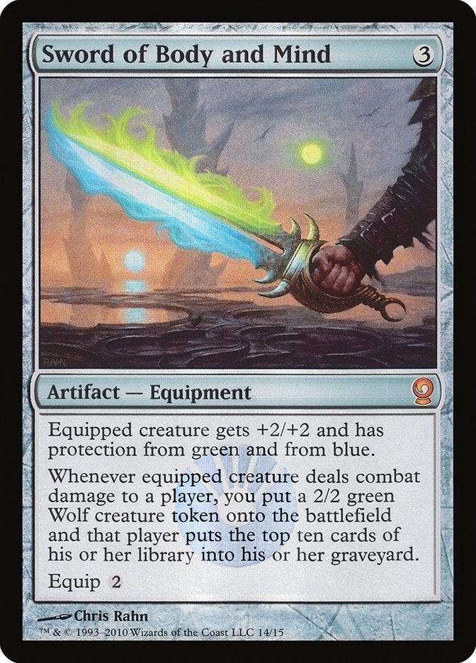 Magic: The Gathering MTG Single Sword of Body and Mind [From the Vault: Relics]