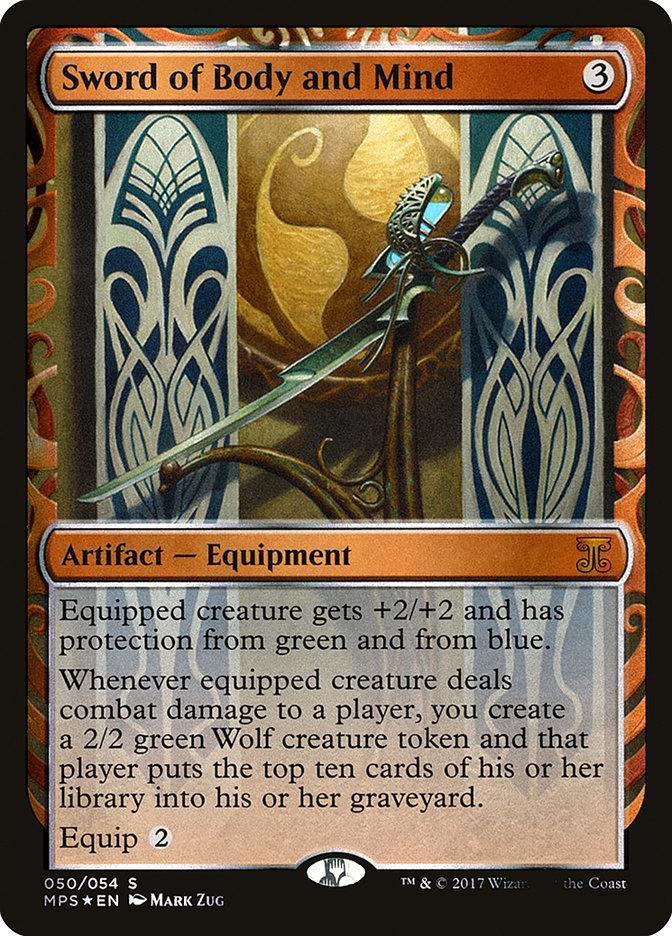 Magic: The Gathering MTG Single Sword of Body and Mind [Kaladesh Inventions]
