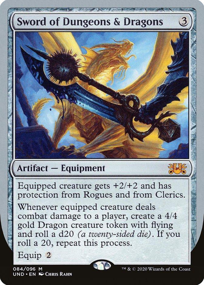 Magic: The Gathering MTG Single Sword of Dungeons & Dragons [Unsanctioned]