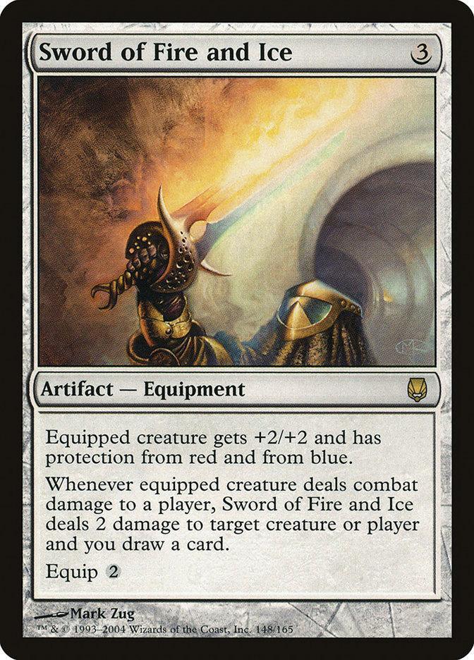 Magic: The Gathering MTG Single Sword of Fire and Ice [Darksteel]
