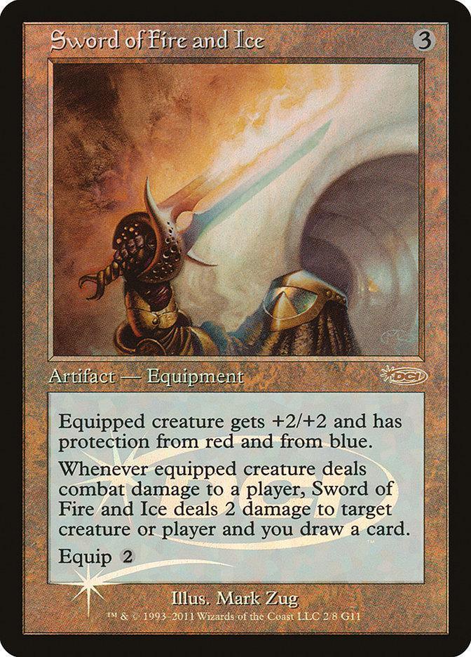 Magic: The Gathering MTG Single Sword of Fire and Ice [Judge Gift Cards 2011]