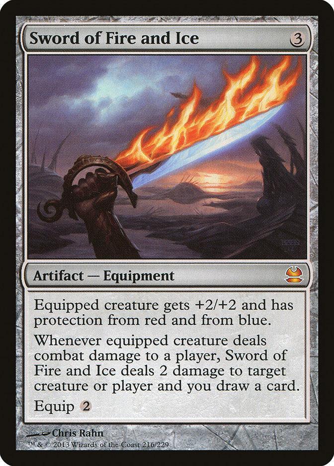 Magic: The Gathering MTG Single Sword of Fire and Ice [Modern Masters]