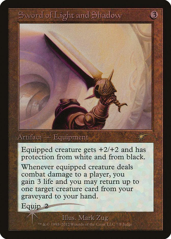 Magic: The Gathering MTG Single Sword of Light and Shadow [Judge Gift Cards 2012]