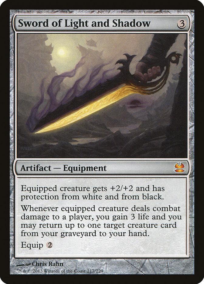 Magic: The Gathering MTG Single Sword of Light and Shadow [Modern Masters]