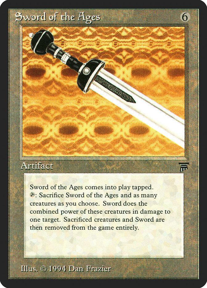 Magic: The Gathering MTG Single Sword of the Ages [Legends]