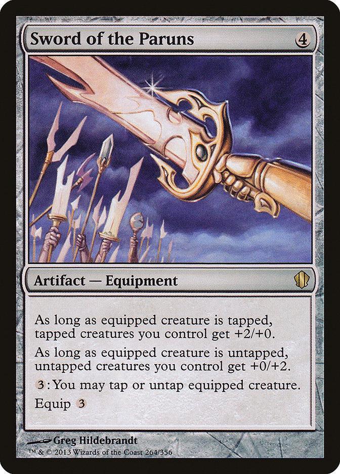 Magic: The Gathering MTG Single Sword of the Paruns [Commander 2013]