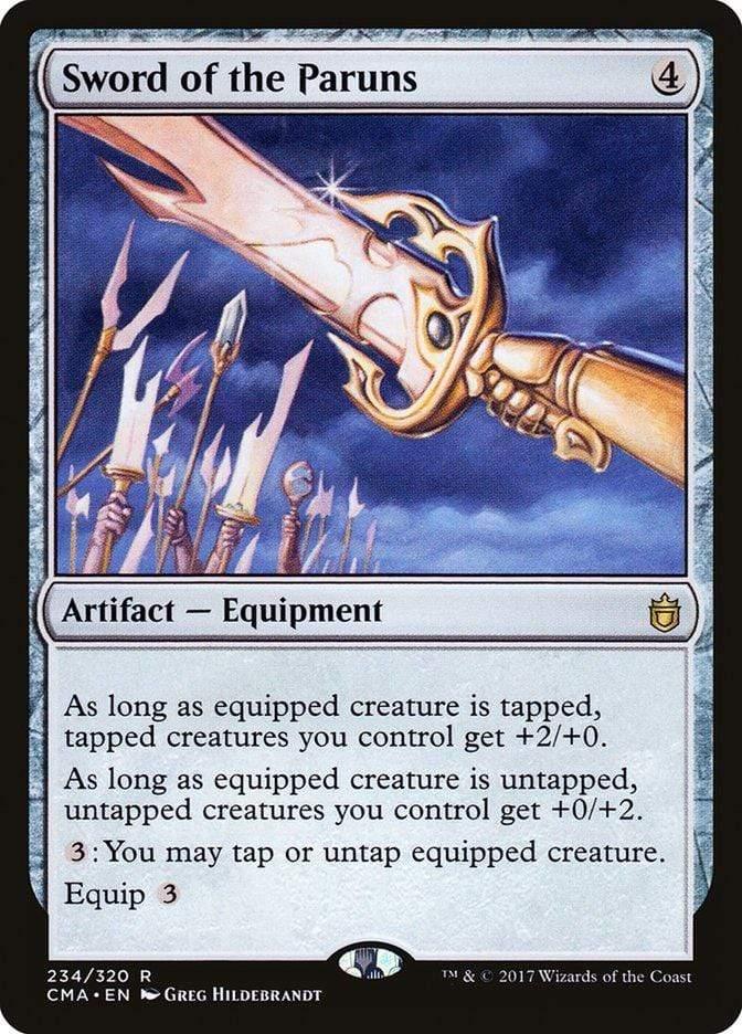Magic: The Gathering MTG Single Sword of the Paruns [Commander Anthology]